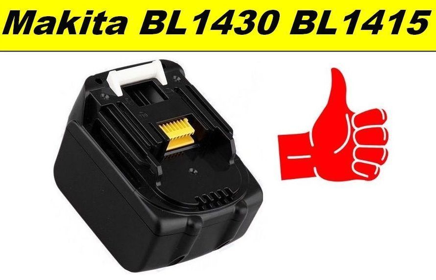 Aku baterie Makita BL1430, BL1415, 194065-3, 194066-1 4000mAh  14,4V Li-Ion