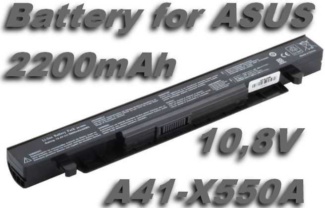 Baterie Asus A41-X550, A41-X550A 2200mAh Li-Ion 14,8V