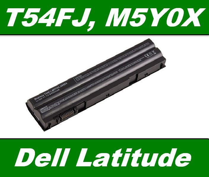 Baterie T54FJ, M5Y0X pro Dell Latitude E5420, E5430, E6420 4400mAh 10,8V