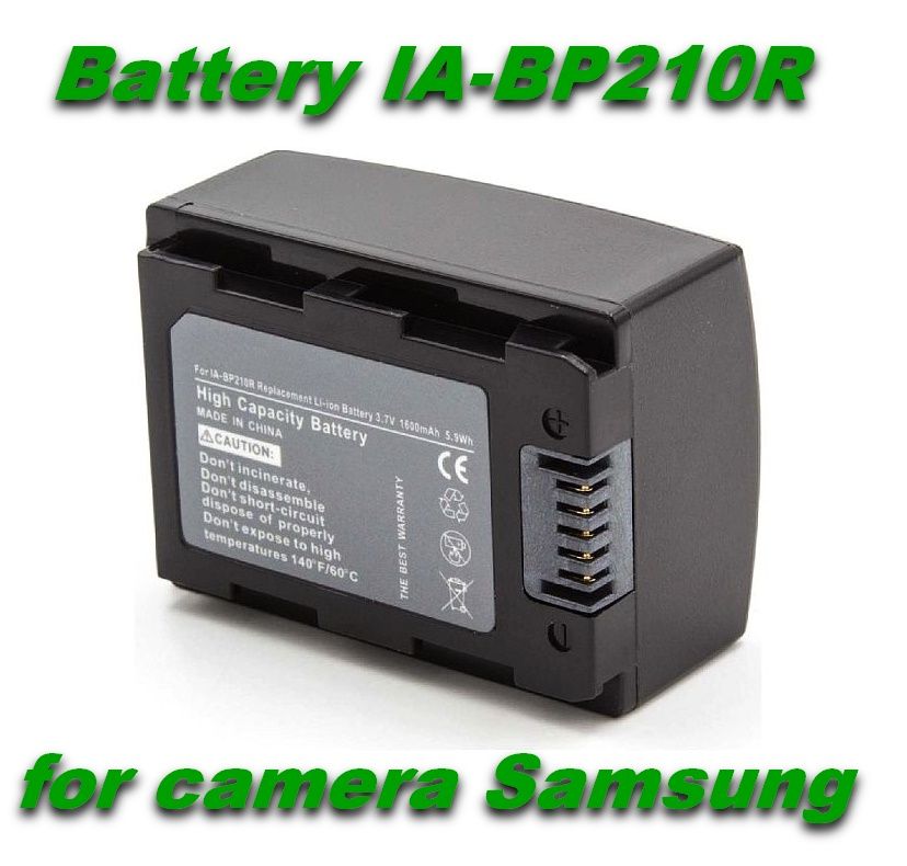 Baterie IA-BP205R, IA-BP210R 1600mAh pro kameru Samsung