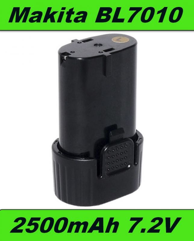 BL7010 AKU Baterie pro Makita CL070, CL072, DF010, TD020, TD021, GN900 7,2V 2500mAh Li-Ion