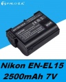 Baterie Nikon EN-EL15 2500mAh Li-Ion 7V neoriginální