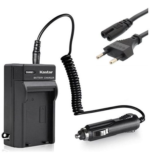 Kastar LCD Battery Charger Kit For JVC BN-VF823 BN-VF823U BN-VF923 BN-VF923U, Includes 3000mAh Li-Ion Battery