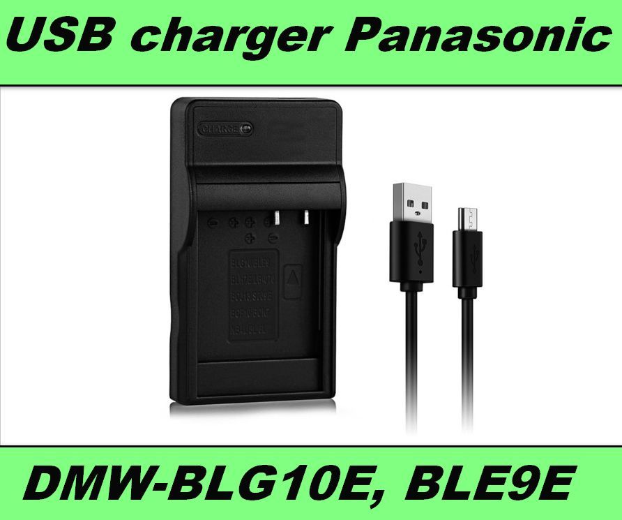 Nabíječka baterie Panasonic DMW-BLG10, DMW-BLG10E, DMW-BLH7, DMW-BLE9, BP-DC15 USB flexibilní