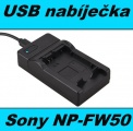 Nabíječka baterie SONY NP-FW50 flexibilní, neoriginální
