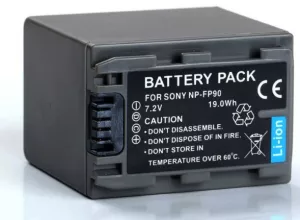 Batteria T6 Power Per Sony NP-FP30 – Li-Ion 7.2V 750mAh, Ricambio Compatibile Per Videocamera