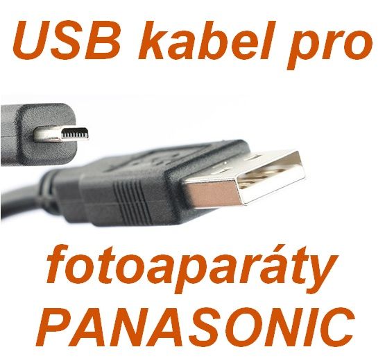 USB kabel 8 pin pro fotoaparát Panasonic