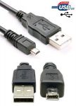 USB kabel pro fotoaparáty Casio, Sony, Pentax, Rollei, Samsung, Konika Minolta