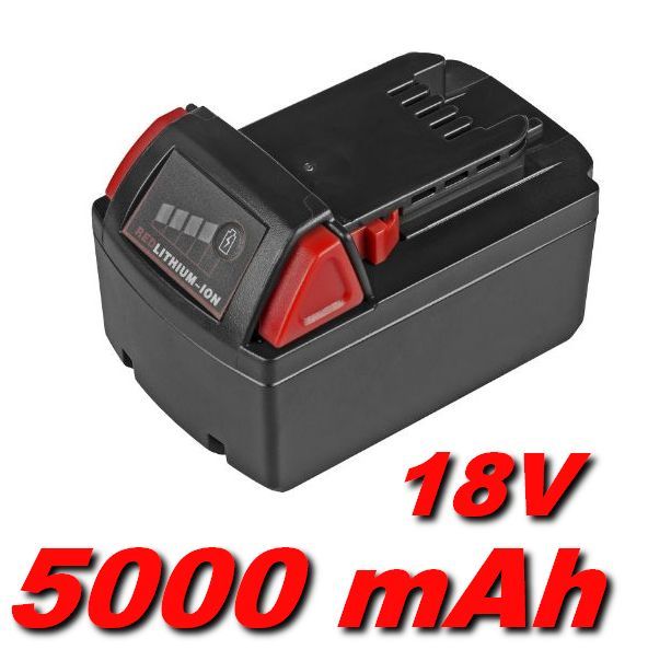 Baterie Milwaukee M18, M18 XC 5000mAh