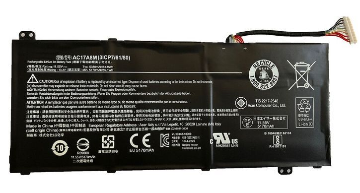 Baterie Acer AC17A8M 5300mAh 11,55V