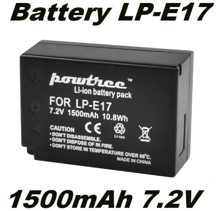 Baterie Canon LP-E17, LPE17 1500mAh