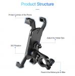 Držák na kolo pro mobilní telefon s úchytem na řídítka Bike Holder TopTechnology