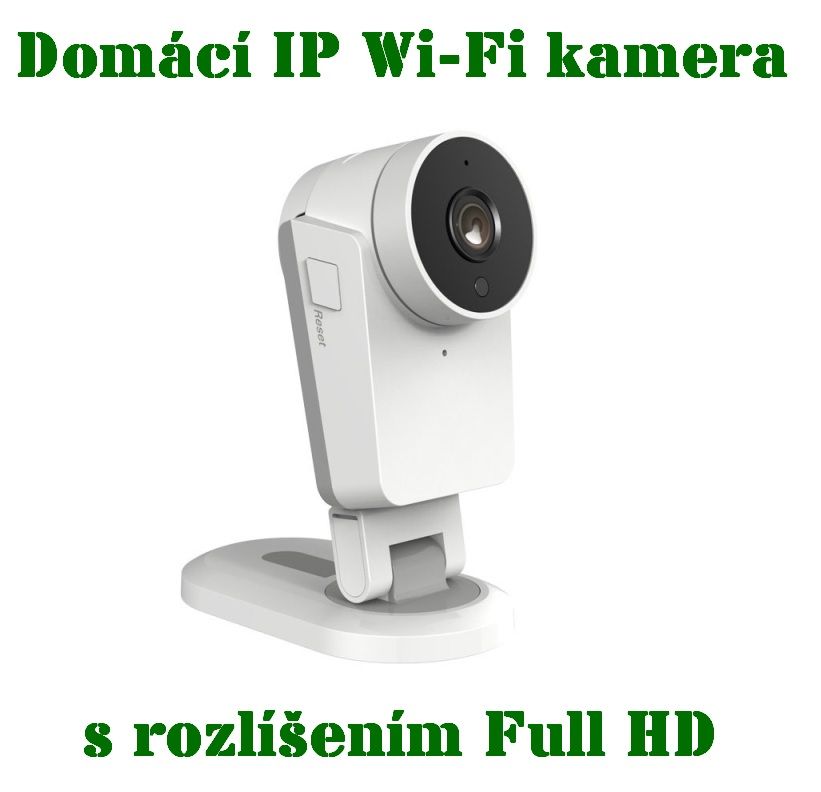 Domácí bezpečnostní IP WiFi kamera Full HD, PIR senzor