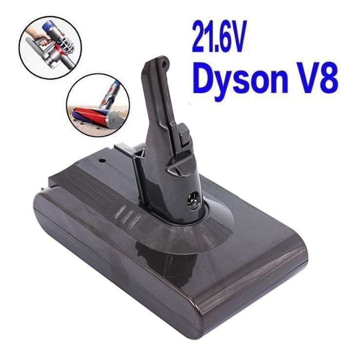 Univerzální dobíjecí baterie pro Dyson V8 SV10 6000mAh montážní