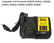 Nabíječka Dewalt pro baterie 10,8V 12V 14,4V 18V Li-Ion nahrazuje ORIGINÁL