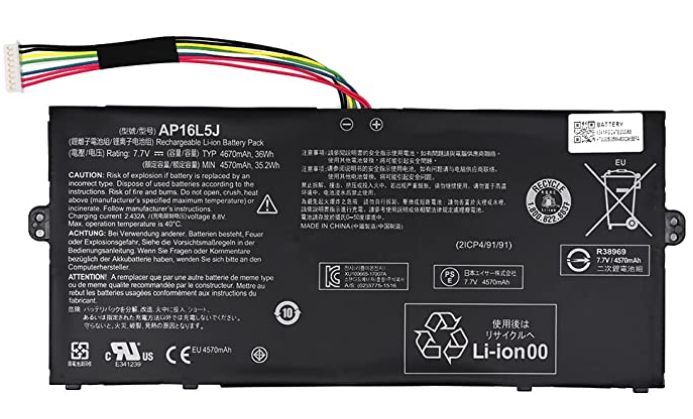 Baterie Acer AP16L5J 4650mAh 7,7V