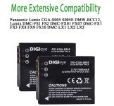 Baterie Panasonic CGA-S005E 1400mAh 3,7V Li-Ion