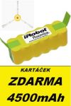 Baterie pro iRobot Roomba 581, 780, 620, 555, 500, 560 4500mAh Ni-MH 14,4V