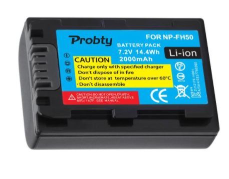 Baterie Sony NP-FH70, NP-FH90, NP-FH100 2000mAh 7,2V Li-Ion