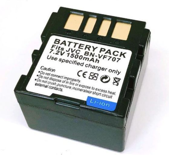 Baterie JVC BN-VF714, BN-VF707, BN-VF733 1500mAh