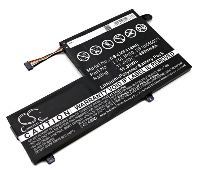 Baterie Lenovo L15L3PB0 4500mAh Li-Pol 11,4V