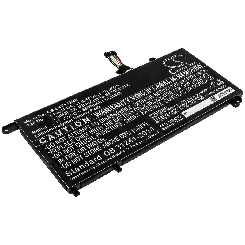 Baterie Lenovo L19C3PDA 3850mAh Li-Pol 11,52V