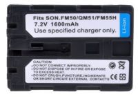 Baterie SONY NP-FM50 1600mAh Li-Ion neoriginální