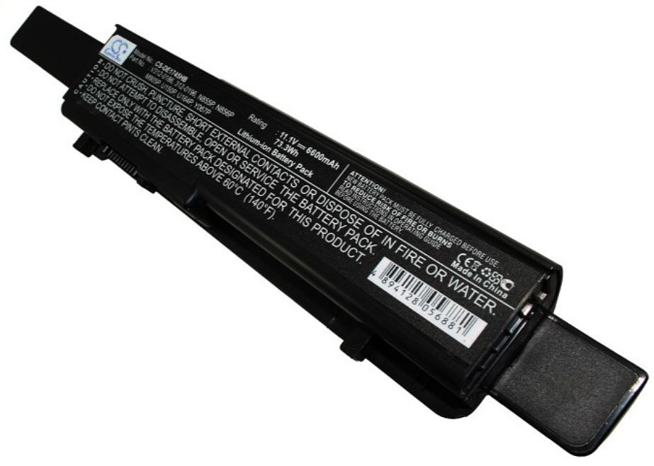 Baterie Dell W080P 6600mAh 11,1V Li-Ion - neoriginální