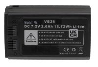 Baterie Godox VB26, VB26A 2600mAh 7,2V 