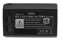 Baterie Godox VB26, VB26A 2600mAh 7,2V Li-Ion - neoriginální