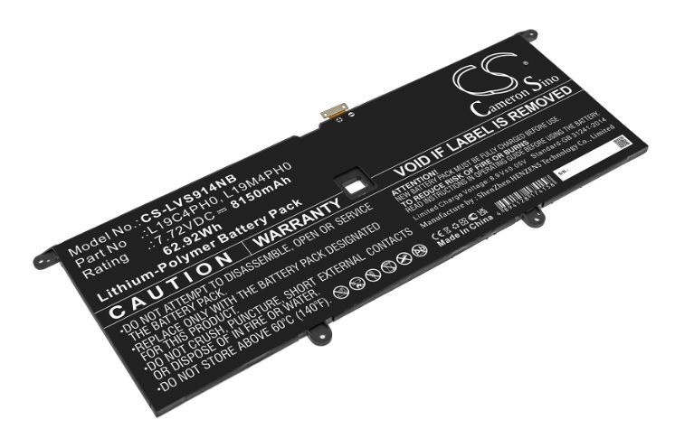  Baterie Lenovo L19C4PH0 8150mAh 7,2V Li-Pol