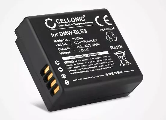 Panasonic DMW-BLG10, DMW-BLE9 750mAh