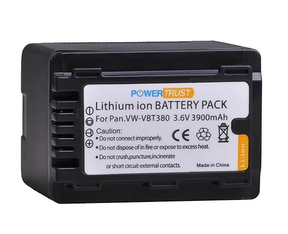 Baterie VW-VBT380, VW-VBT190 pro Panasonic 3900mAh