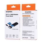 HWL9400B PowerBank Box 2x 18650 až 5600mAh, micro USB, USB 2.0, LED svítící dioda - nouzové osvětlení HAWEEL