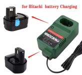 Nabíječka AKU baterie Hitachi o napětí 7,2V 9,6V 10,8V 12V 14,4V 18V Ni-CD, Ni-MH