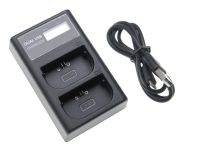 DUAL nabíječka Canon LP-E6 - neoriginální
