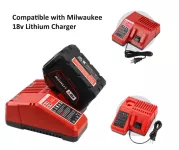 Milwaukee M18 9000mAh 18V Li-Ion 9.0Ah - kvalitní baterie pro pracovní nářadí a jiná zařízení, nahrazuje originál TopTechnology