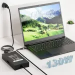 AC adaptér Dell 130W 19,5V 6,7A - pin 7,4 x 5,5mm - neoriginální napájecí zdroj, nabíječka pro notebooky TopTechnology
