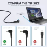 AC adaptér HP 120W 19.5V 6.15A - pin 4,5 x 3,0mm neoriginální kvalitní napájecí zdroj, nabíječka pro notebooky TopTechnology