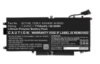 Baterie Dell K5XWW 7895mAh 7,6V Li-Pol 
