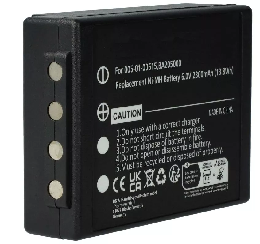 Baterie HBC BA205000 2300mAh Ni-MH 6V