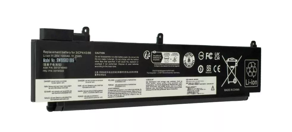 Baterie Lenovo 00HW025 1000mAh 11,25V Li-Pol