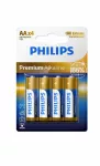 Baterie PHILIPS AA / LR03 Premium Alkaline 166% 1,5V - 4ks