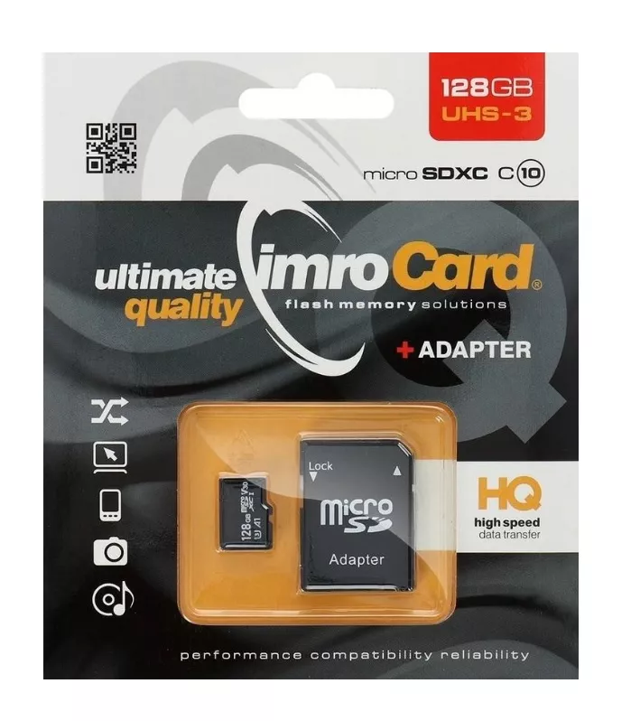 paměťová karta 128GB MicroSD