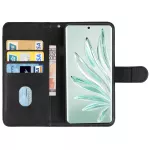 Kožené pouzdro pro Honor 70 black, černé, tzv. knížka TopTechnology