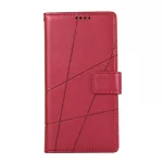 Kožené pouzdro pro Honor 70 červené, red, tzv. knížka TopTechnology