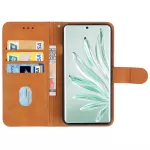 Kožené pouzdro pro Honor 70 hnědé, brown, tzv. knížka TopTechnology