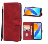 Kožené pouzdro pro Honor X6, Honor X8 5G tmavě červené