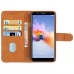Kožené pouzdro pro Honor X7 hnědé, brown, tzv. knížka TopTechnology