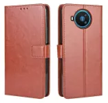 Kožené pouzdro pro Nokia 8.3 5G hnědé